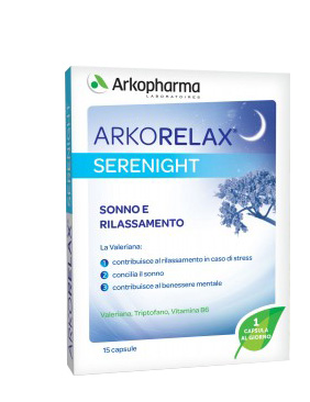 ARKORELAX SERENIGHT 15 CAPSULE - Farmaunclick.it