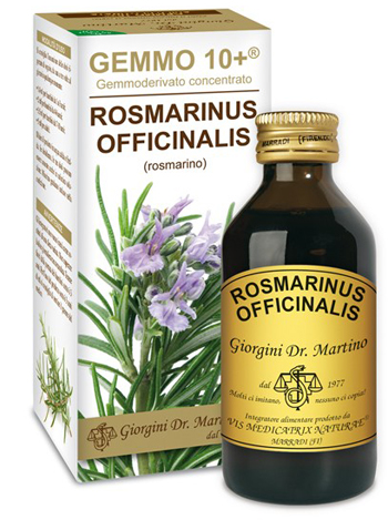 GEMMO 10+ ROSMARINO LIQUIDO ANALCOLICO 100 ML - Farmaunclick.it