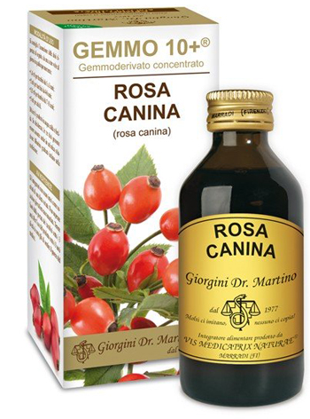 GEMMO 10+ ROSA CANINA LIQUIDO ANALCOLICO 100 ML - Farmaunclick.it