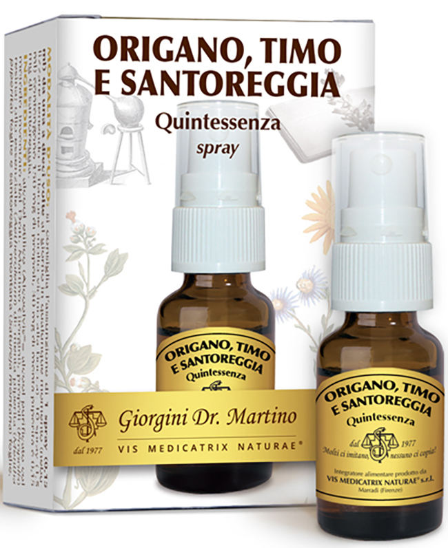 ORIGANO TIMO SANTOREGGIA SPRAY 15 ML - Farmaunclick.it