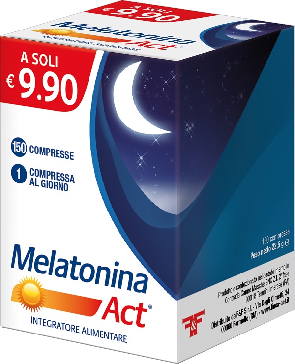 MELATONINA ACT 150 COMPRESSE - Farmaunclick.it
