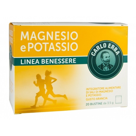 CARLO ERBA MAGNESIO E POTASSIO 20 BUSTINE - Farmaunclick.it