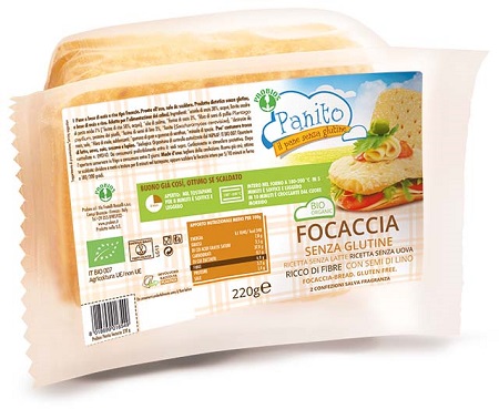 PANITO FOCACCIA 110 G - Farmaunclick.it