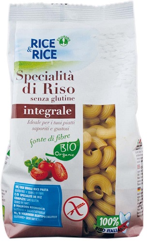 RICE&RICE CHIFFERI DI RISO INTEGRALE 250 G - Farmaunclick.it