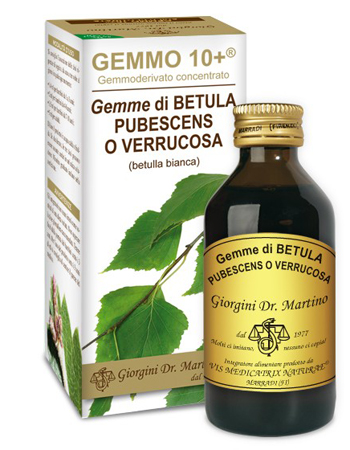 GEMMO 10+ BETULLA BIANCA 100 ML LIQUIDO ANALCOLICO - Farmaunclick.it