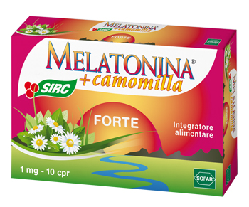 MELATONINA FORTE 10 COMPRESSE NUOVA FORMULAZIONE - Farmaunclick.it