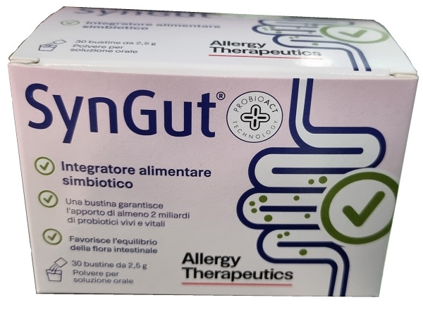SYNGUT 30 BUSTINE DI LIOFILIZZATO DA 2,5 G IN ASTUCCIO 75 G - Farmaunclick.it