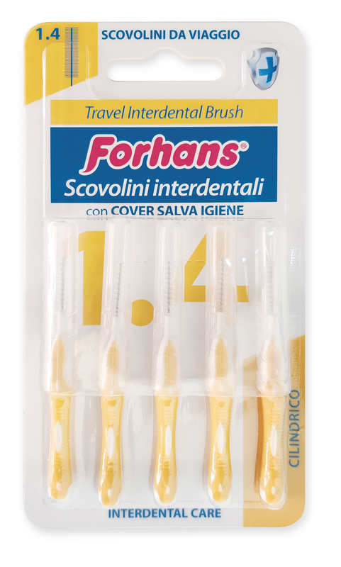 FORHANS TRAVEL INTERDENTAL BRUSH 1,4 - Farmaunclick.it