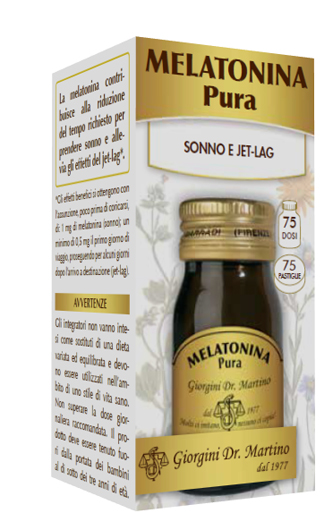 MELATONINA PURA 75 PASTIGLIE - Farmaunclick.it