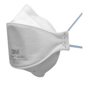 RESPIRATORE PER POLVERI SERIE AURA 9300+ CLASSE FFP2 SENZA VALVOLA DI ESALAZIONE VALORE LIMITE DI SOGLIA TLV 12 - Farmaunclick.it