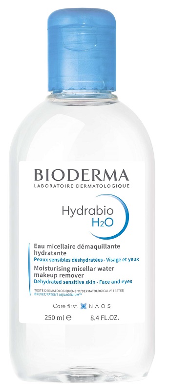 HYDRABIO H2O SOLUZIONE MICELLARE DETERGENTE STRUCCANTE PELLE SENSIBILE 250 ML - Farmaunclick.it