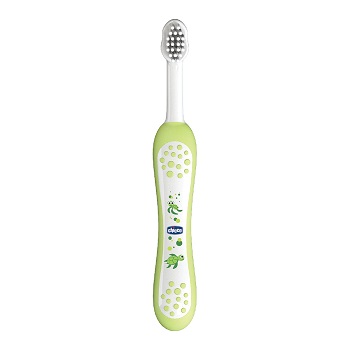 CHICCO SPAZZOLINO PRIMI DENTI DA LATTE VERDE 6-36 MESI - Farmaunclick.it