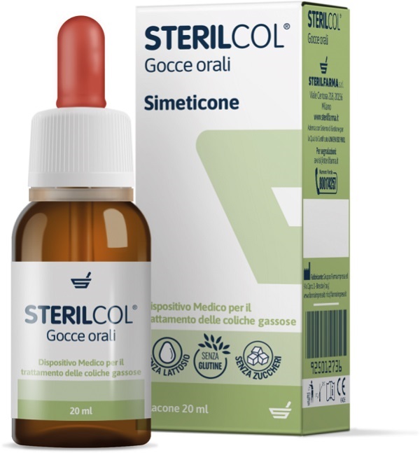 STERILCOL GOCCE ORALI SOSPENSIONE GASTROFUNZIONALE FLACONCINO 20 ML - Farmaunclick.it