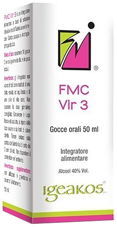 FMC VIR 3 GOCCE ORALI 50 ML - Farmaunclick.it