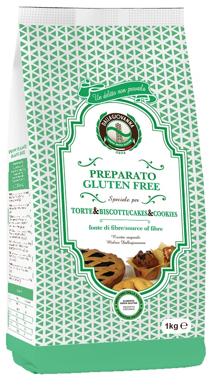 PREPARATO GLUTEN FREE SPECIALE PER TORTE & BISCOTTI 1 KG - Farmaunclick.it