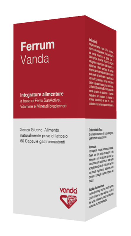 FERRUM VANDA 60 CAPSULE - Farmaunclick.it