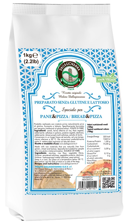 PREPARATO SPECIALE PER PANE E PIZZA SENZA LATTOSIO 1 KG - Farmaunclick.it