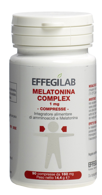 MELATONINA COMPLEX 1MG 90 COMPRESSE - Farmaunclick.it