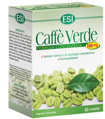 ESI CAFFE VERDE 500MG 60 OVALETTE - Farmaunclick.it