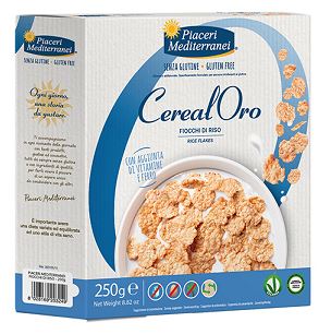 PIACERI MEDITERRANEI CEREALORO FIOCCHI DI RISO 250 G - Farmaunclick.it