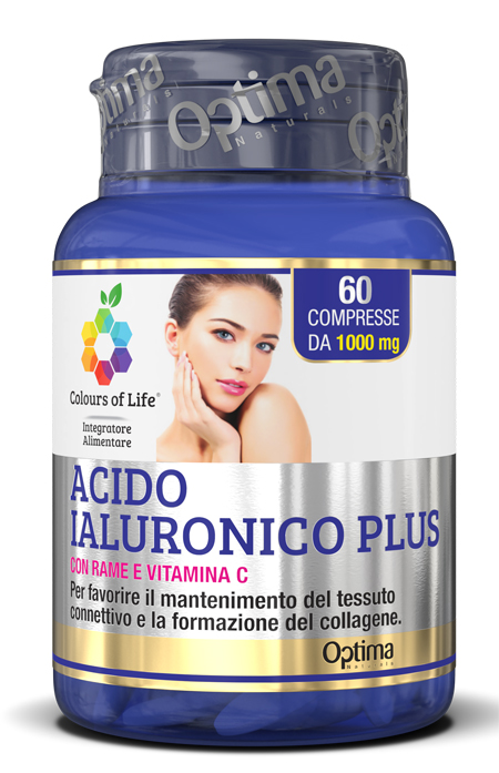 COLOURS OF LIFE ACIDO IALURONICO PLUS 60 COMPRESSE 1000 MG - Farmaunclick.it