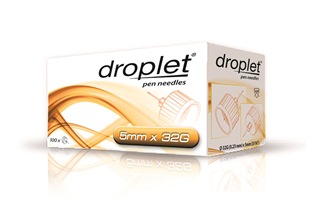 AGO PER PENNA DA INSULINA DROPLET 32 GAUGE 5 MM 100 PEZZI - Farmaunclick.it