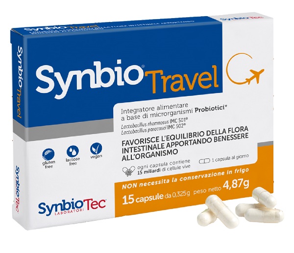 SYNBIOTRAVEL 15 CAPSULE ASTUCCIO 4,88 G - Farmaunclick.it