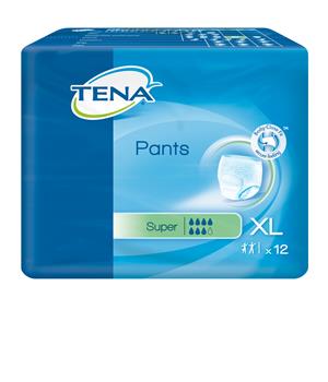 PANNOLONE PULL-UP TENA PANTS SUPER TAGLIA EXTRA LARGE 12 PEZZI - Farmaunclick.it
