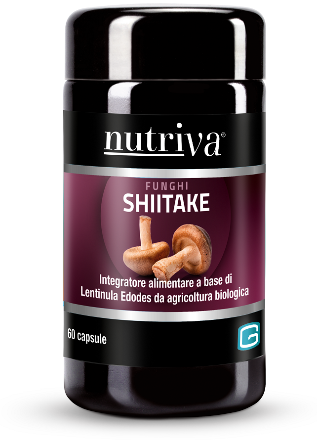 NUTRIVA SHITAKE 60 VEGICAPSULE - Farmaunclick.it