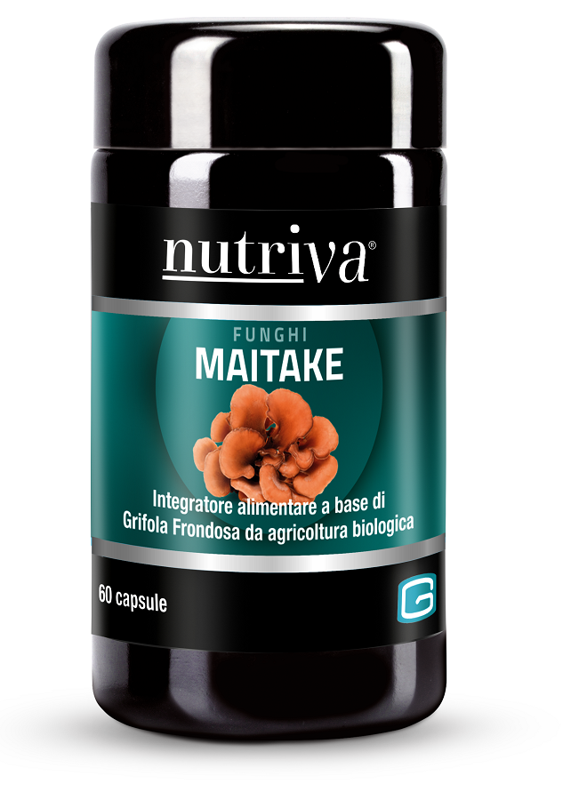 NUTRIVA MAITAKE 60 VEGICAPSULE - Farmaunclick.it