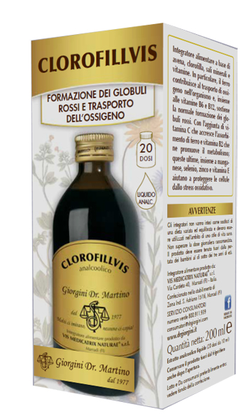 CLOROFILLVIS LIQUIDO ANALCOLICO 200 ML - Farmaunclick.it