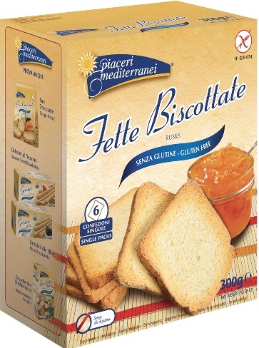 PIACERI MEDITERRANEI BONTA' DEL MATTINO FETTE BISCOTTATE 300 G - Farmaunclick.it