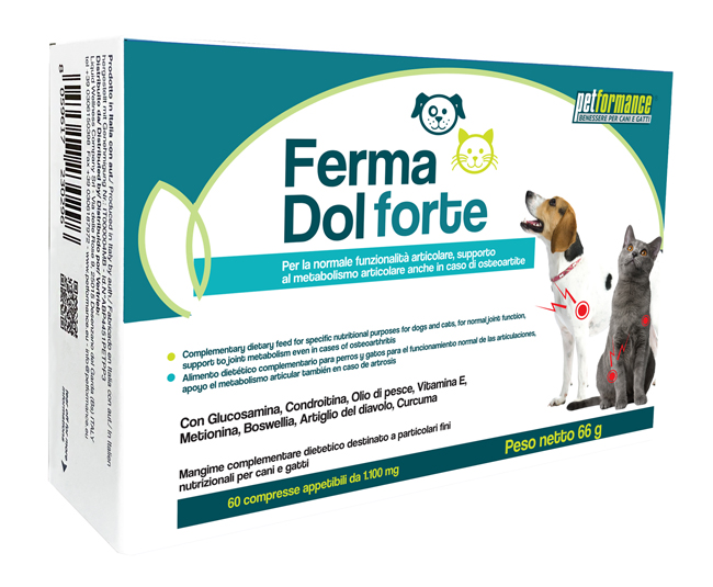 PETFORMANCE FERMA DOL FORTE 60 COMPRESSE - Farmaunclick.it