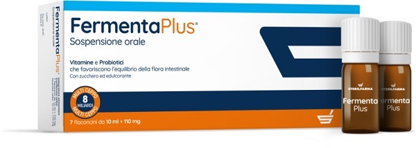 FERMENTA PLUS FERMENTI LATTICI 7 FLACONCINI DA 10 ML - Farmaunclick.it