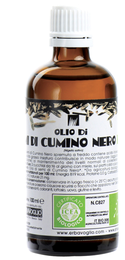 OLIO SEMI CUMINO NERO BIOLOGICO - Farmaunclick.it