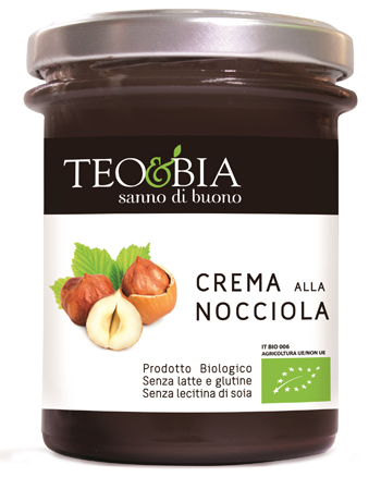 TEO&BIA-CREMA ALLA NOCCIOLA BIO SENZA LATTE 212 G - Farmaunclick.it