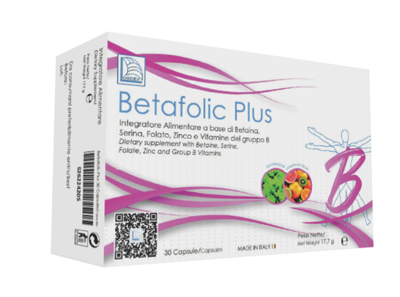 BETAFOLIC PLUS 30 CAPSULE ASTUCCIO 18,6 G - Farmaunclick.it