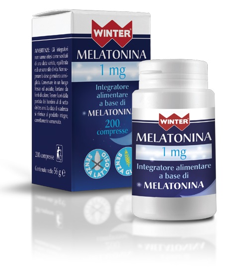 WINTER MELATONINA 1 MG 200 COMPRESSE - Farmaunclick.it