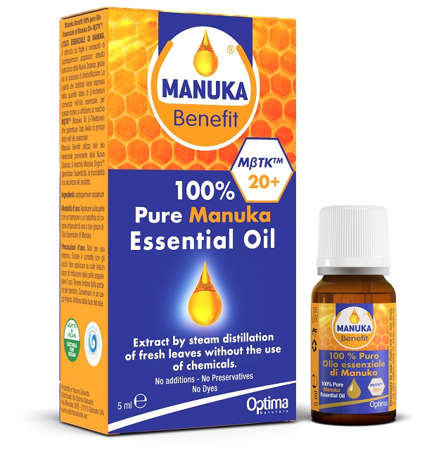 MANUKA BENEFIT OLIO ESSENZIALE DI MANUKA 5 ML - Farmaunclick.it