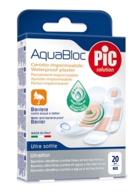 CEROTTO PIC AQUABLOC MIX ANTIBATTERICO 20 PEZZI - Farmaunclick.it