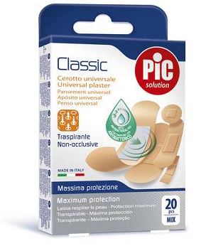 CEROTTO PIC CLASSIC MIX ANTIBATTERICO 20 PEZZI - Farmaunclick.it