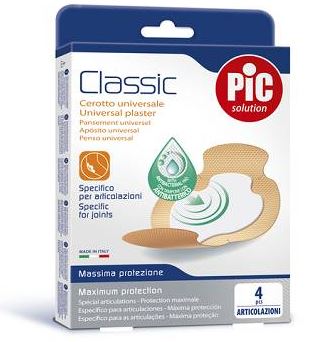 CEROTTO PIC CLASSIC ARTICOLAZIONI ANTIBATTERICO 4 PEZZI - Farmaunclick.it
