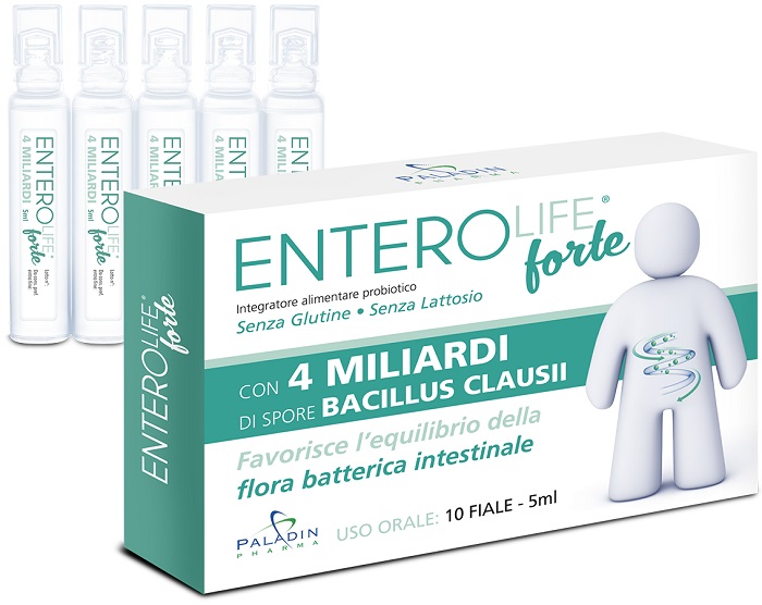 ENTEROLIFE FORTE 4 MILIARDI 10 FIALE DA 5 ML - Farmaunclick.it