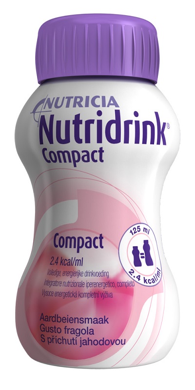 NUTRIDRINK COMPACT FRAGOLA 4X125 ML - Farmaunclick.it