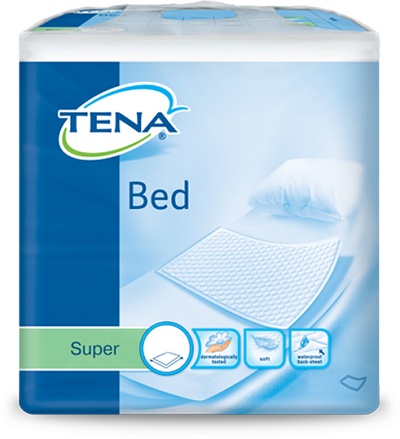 TRAVERSA PER INCONTINENZA NON RIMBOCCABILE TENA BED SUPER 60X90CM 35 PEZZI - Farmaunclick.it