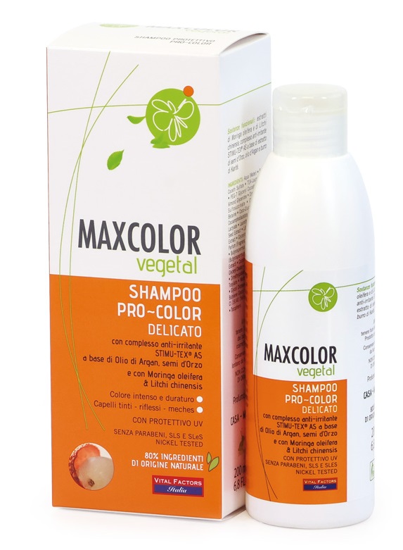 MAXCOLOR VEGETAL SHAMPOO PROTETTIVO PROCOLOR 200 ML - Farmaunclick.it