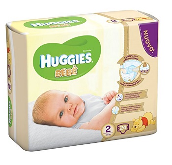 PANNOLINO HUGGIES EXTRA CARE BEBE' BASE 2 24 PEZZI - Farmaunclick.it