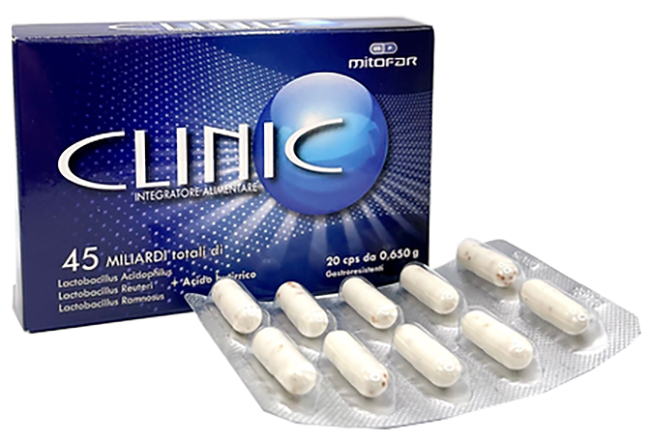 CLINIC 20 CAPSULE - Farmaunclick.it