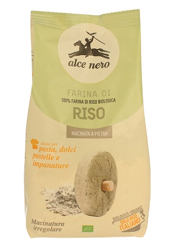 FARINA DI RISO BIO MACINATA A PIETRA 500 G - Farmaunclick.it