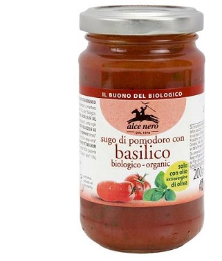 SUGO DI POMODORO CON BASILICO BIO 200 G - Farmaunclick.it